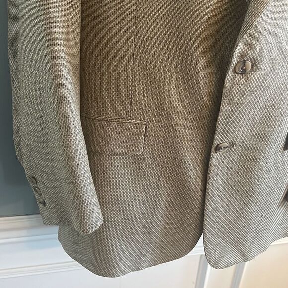 Men’s Wool Blend 42R Vintage Tweed Blazer Austin Reed Dillard’s Made in the USA - Picture 5 of 16